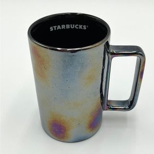Starbucks Iridescent Black Oil Slick Mug